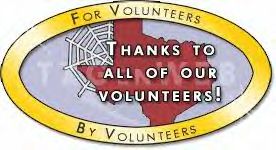 THANKS TXGenWeb Volunteers!!